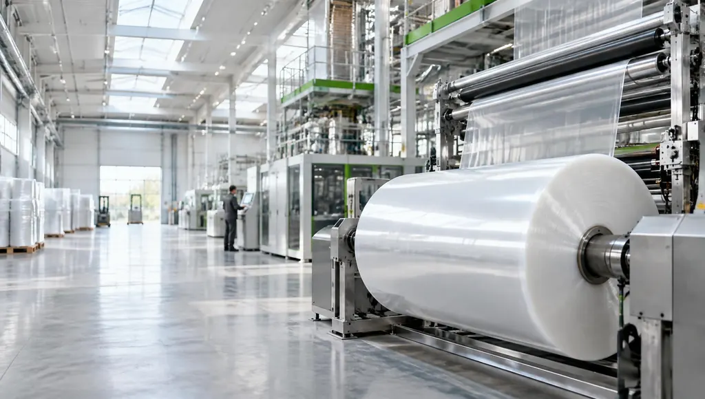 Industrial film production line